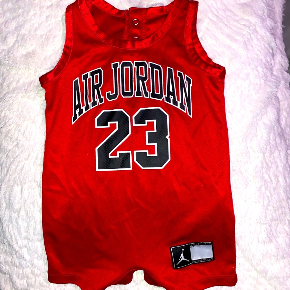 Jordan jersey Romper Boys